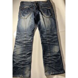 Focus FUSIA USA  jeans 36x32 Distressed Jeans Y2K Vintage Western Look